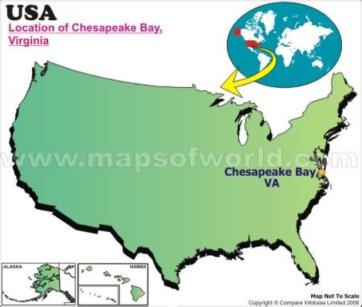 Where is Chesapeake Bay in Virginia?