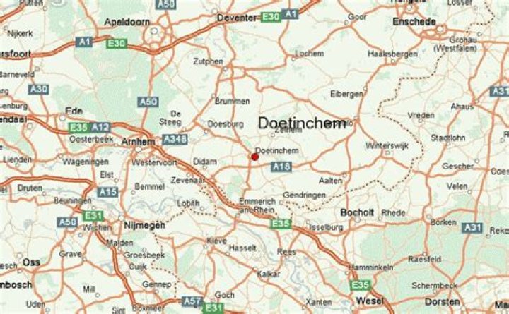 Where is Doetinchem located on a map?