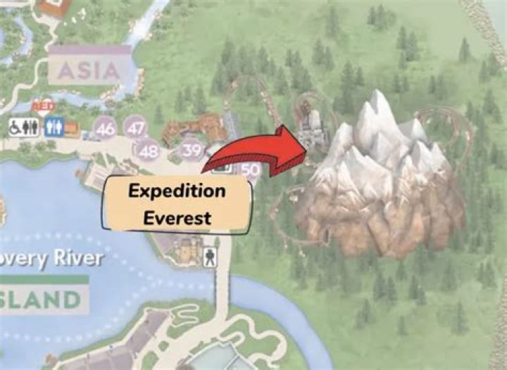Where is Expedition Everest Legend of the forbidden mountain located?