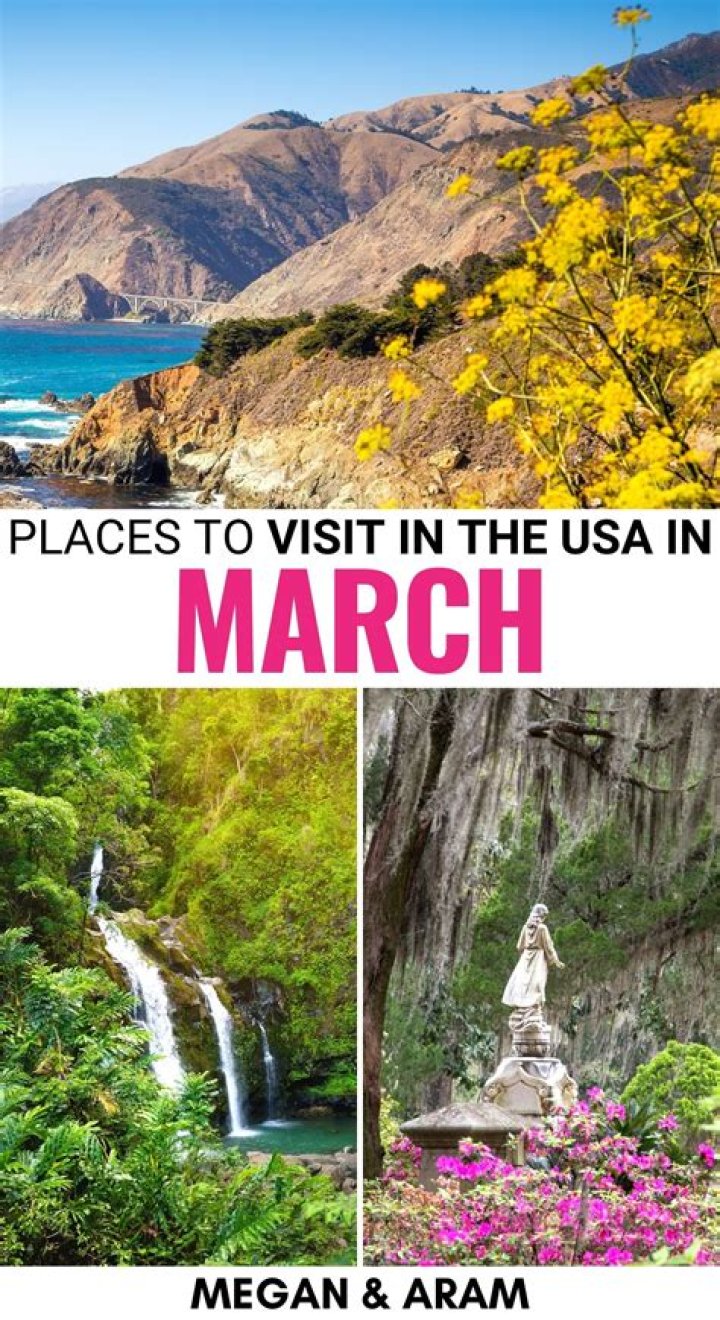 Where is good to go in March on the East Coast?
