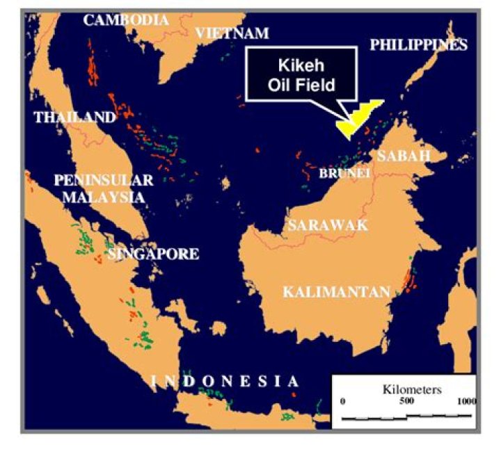 Where is kikeh oilfield?