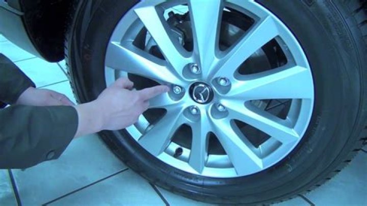 Where is Mazda wheel lock key?