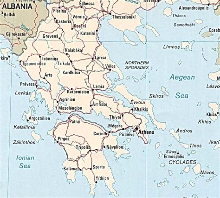 Where is Myrtoan Sea?