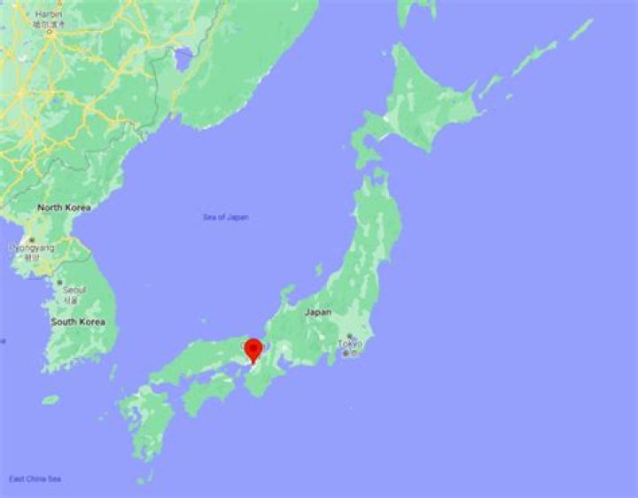 Where is Osaka in Japan map?