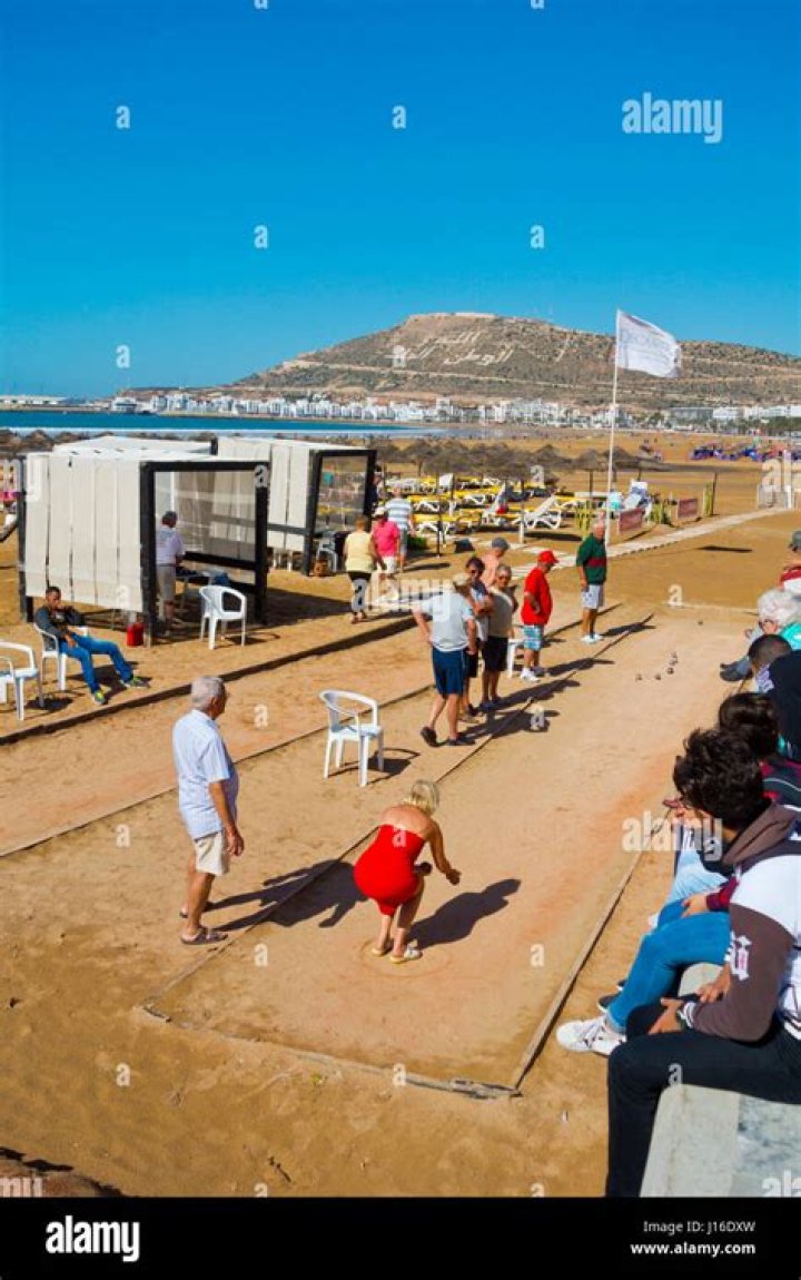 Where is petanque played?