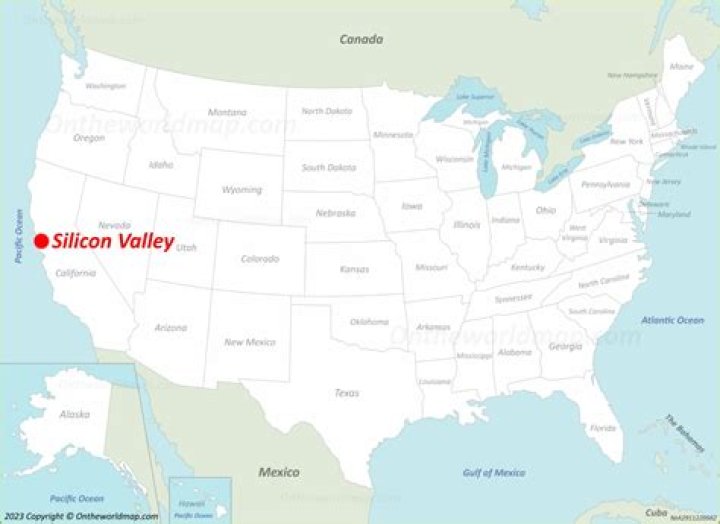Where is Silicon Valley the IT high tech industrial base in the United States?