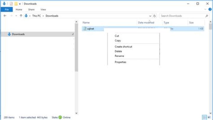 Where is Sqlnet Ora file located?