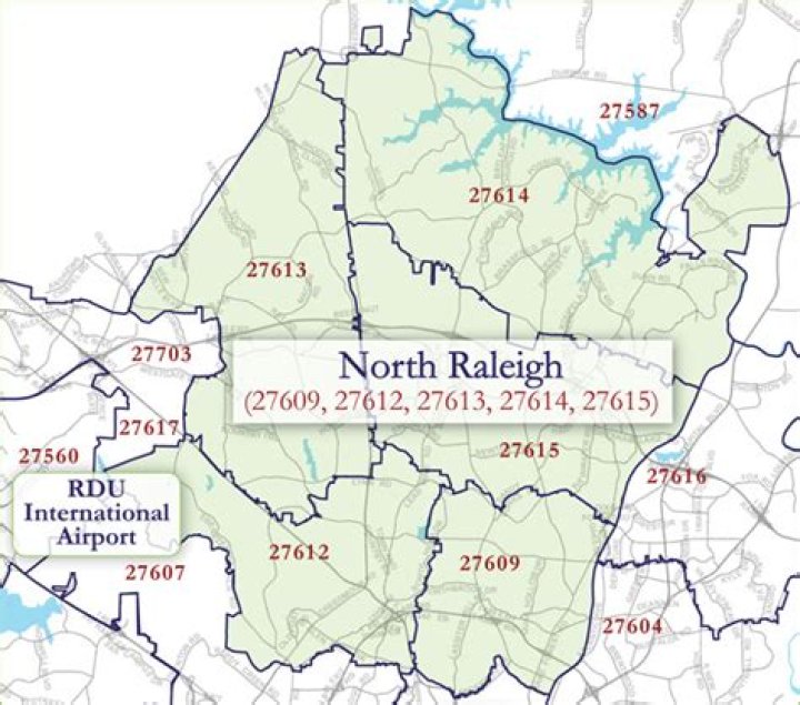 Where is the 27612 area code?