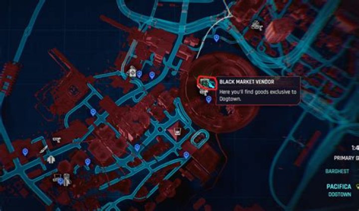 Where is the black market vendor in Shadowlands?