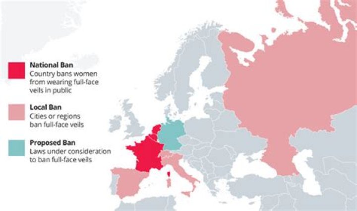 Where is the burka banned?