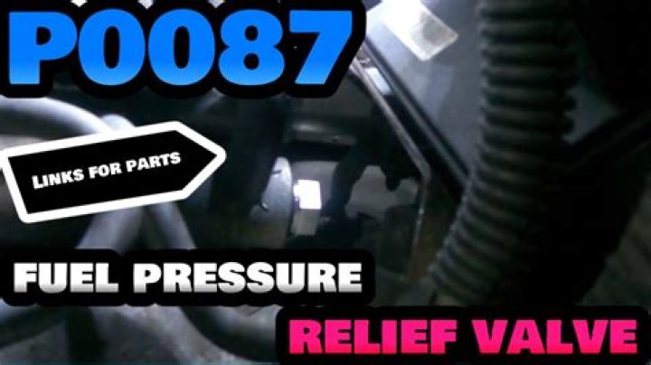 Where is the fuel pressure relief valve on a Duramax?