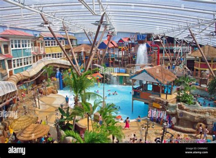Where is the water park at Alton Towers?