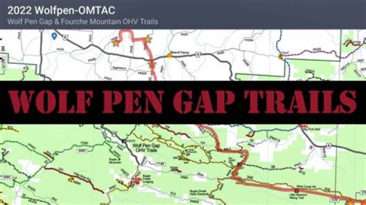 Where is Wolf Pen Gap?