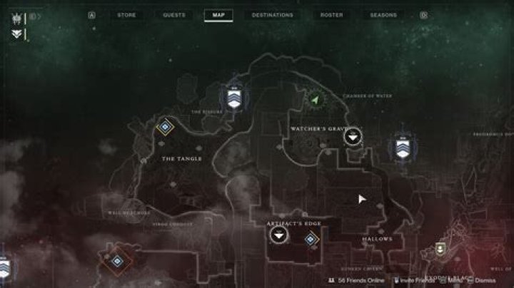 Where is XUR 2 November 20?