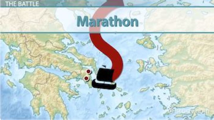 Where was the Battle of Marathon in ancient Greece?