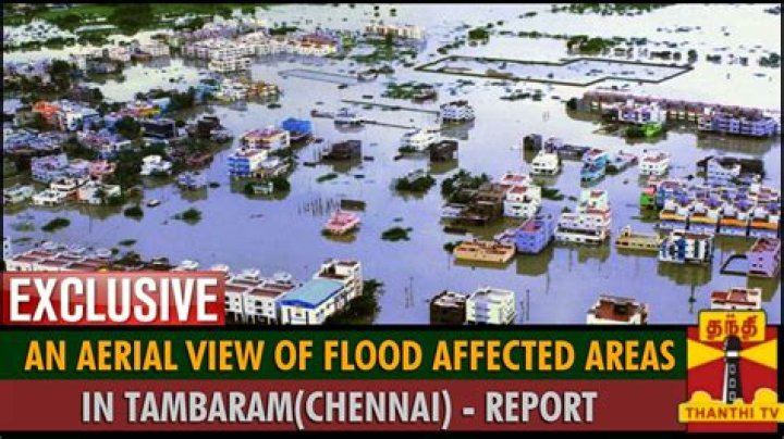 Which areas in Chennai are flooded?
