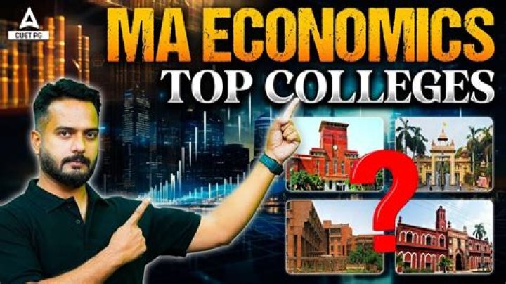 Which college is best for MA in Economics in India?