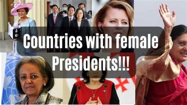 Which country has a female president?