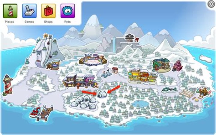Which is the biggest igloo on Club Penguin?