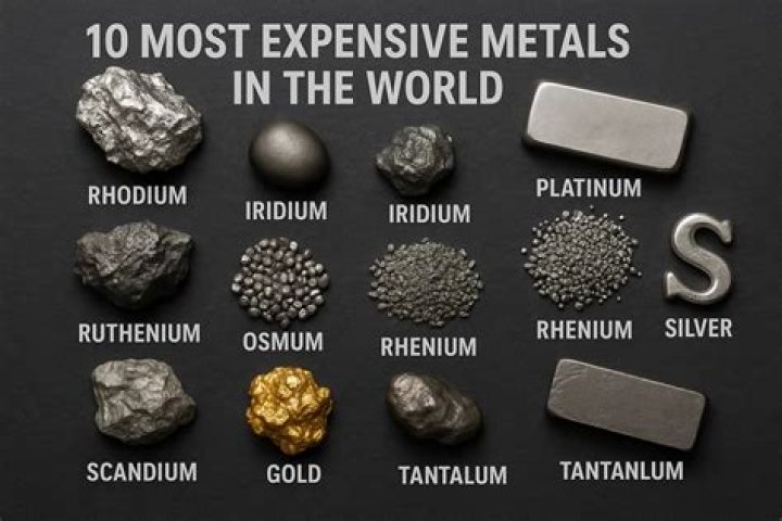 Which is the most expensive metal in the world?