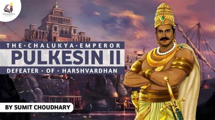 Which King defeated Pulakeshin II?