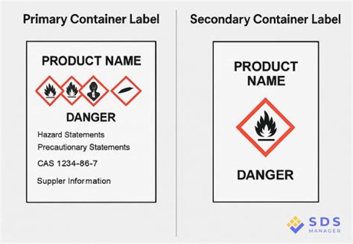 Which of the following are requirements for a container of hazardous waste?