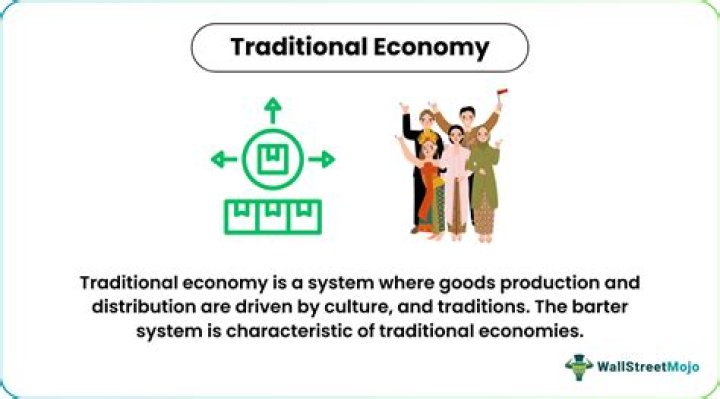 Which of these economic goals are most important to a traditional economy?