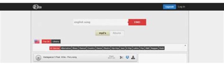 Which site is best for English songs download?