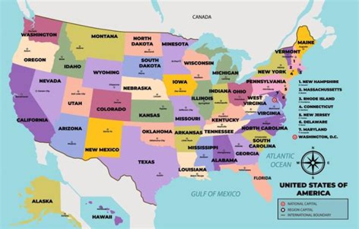 Which state in the United States has the most land area?