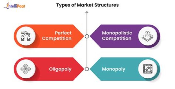 Which type of market structure is dominated by a few large firms?