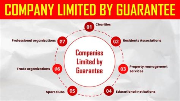 Who are the members in a company limited by guarantee?
