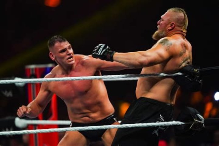 Who beat Brock Lesnar?