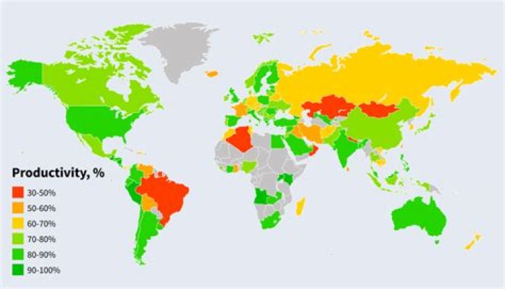 Who has the most productive economy?