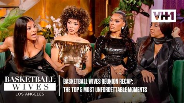 Who hit Sunday in the eye on Basketball Wives?