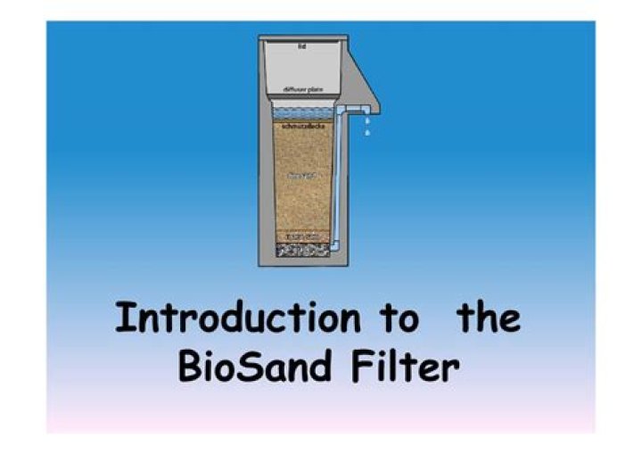 Who invented the Biosand filter?