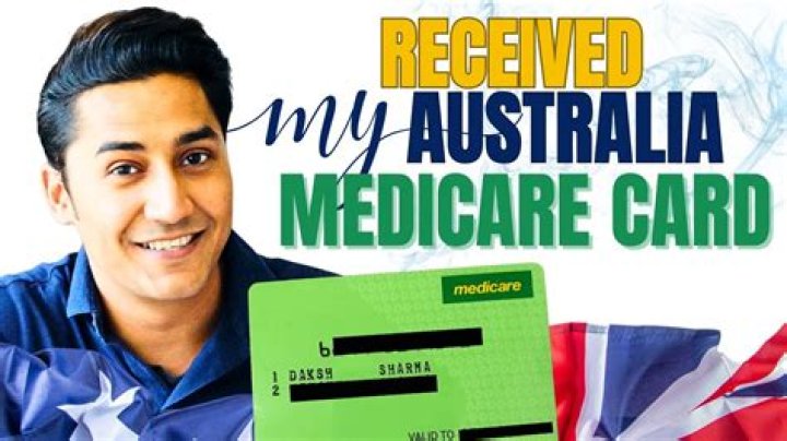 Who is eligible for a Medicare card in Australia?