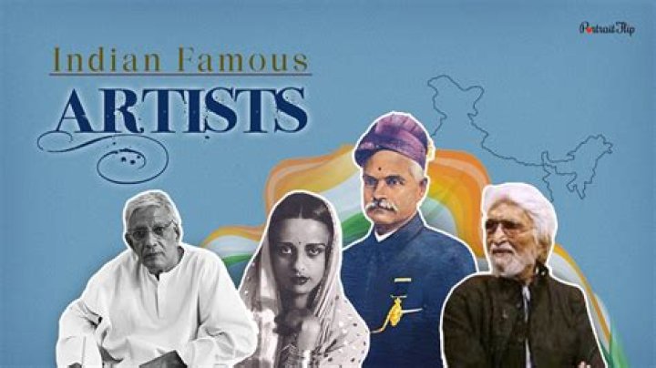 Who is famous painter of India?