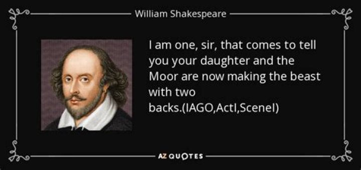 Who is Iago quote?
