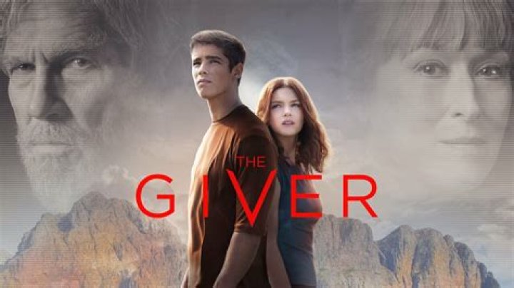 Who is on the cover of the giver movie?