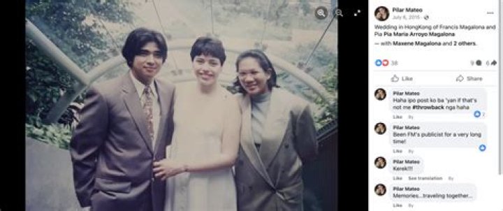Who is Pia Magalona first husband?