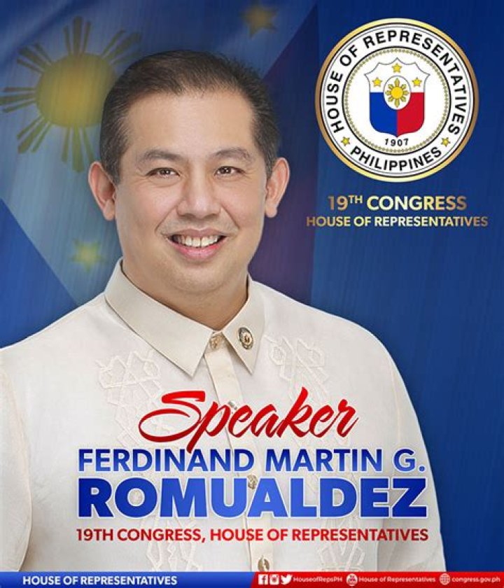 Who is the current Speaker of the House of Representatives Philippines?