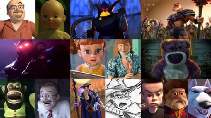 Who is the purple villain in Toy Story?
