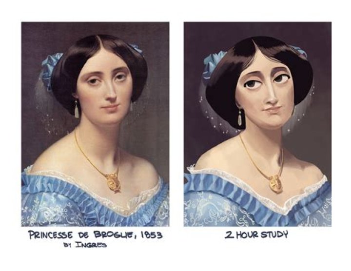 Who painted the Princesse de Broglie?