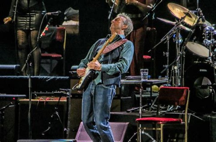 Who played with Eric Clapton at Crossroads?