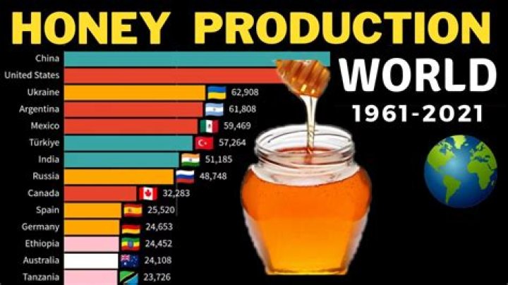 Who produces the most honey in the US?