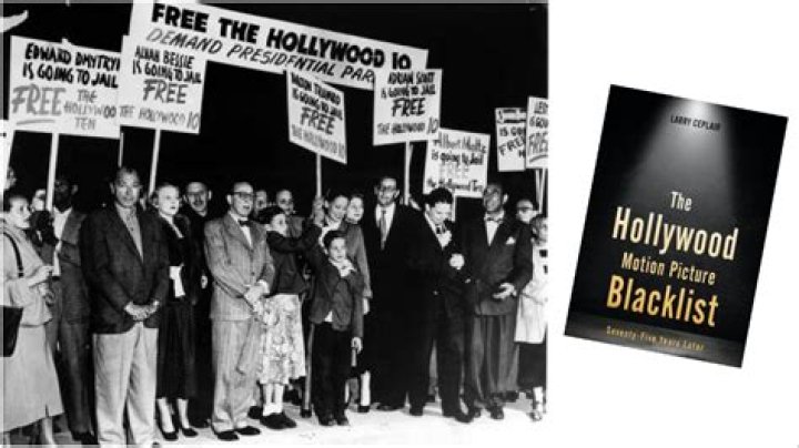 Who started the Hollywood blacklist?