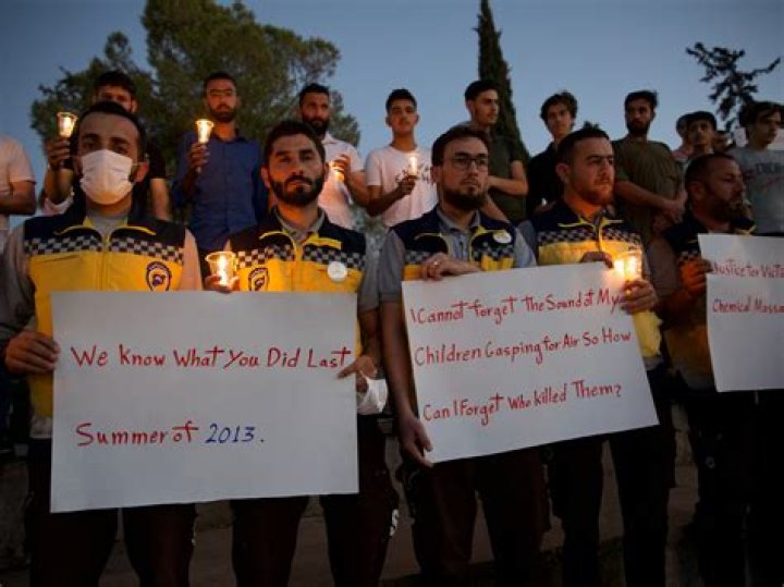 Who was responsible for the Syrian chemical attack?