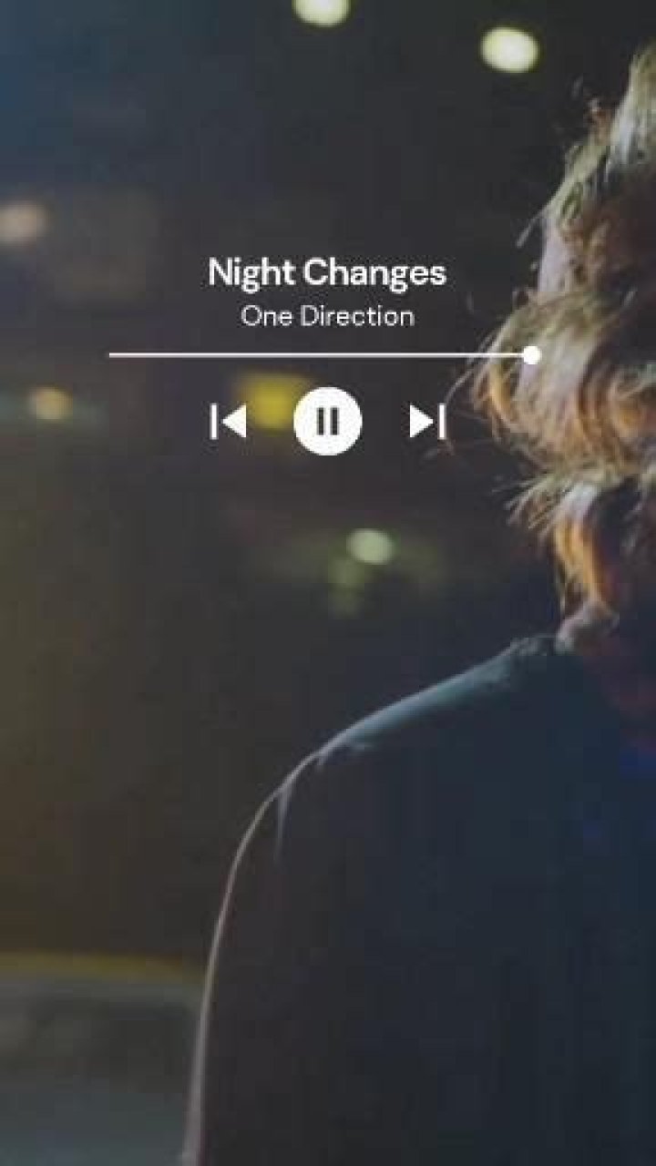 Who was the girl in the night changes video?