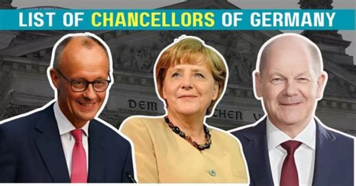 Who was the second chancellor of Germany?