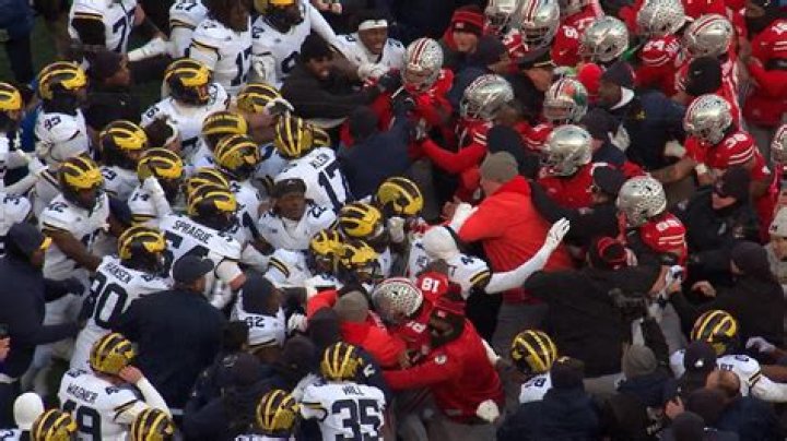 Who won the Michigan Ohio State game in 2014?